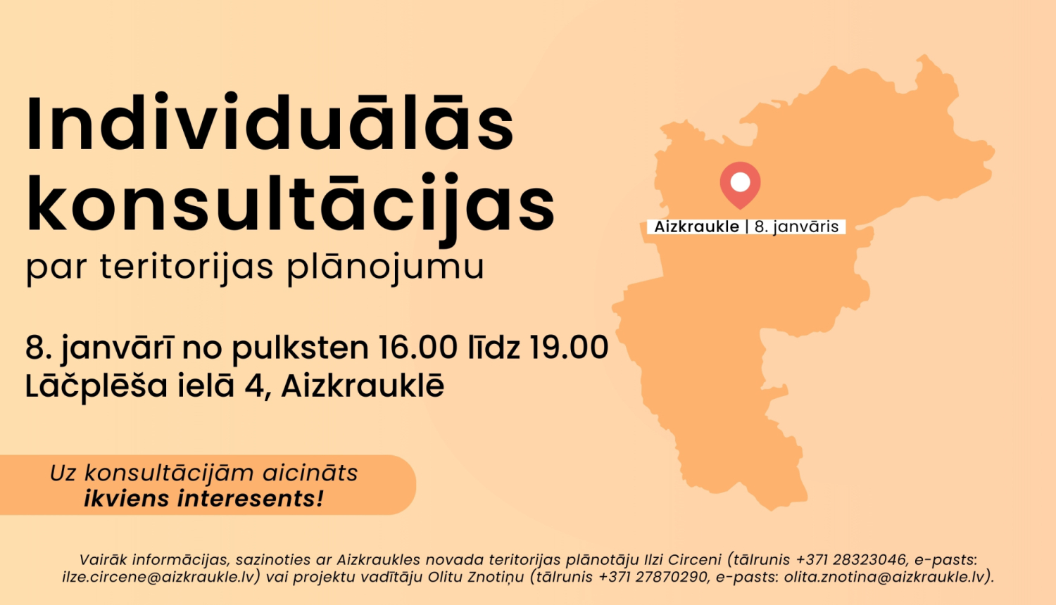 individuālās konsultācijas afiša