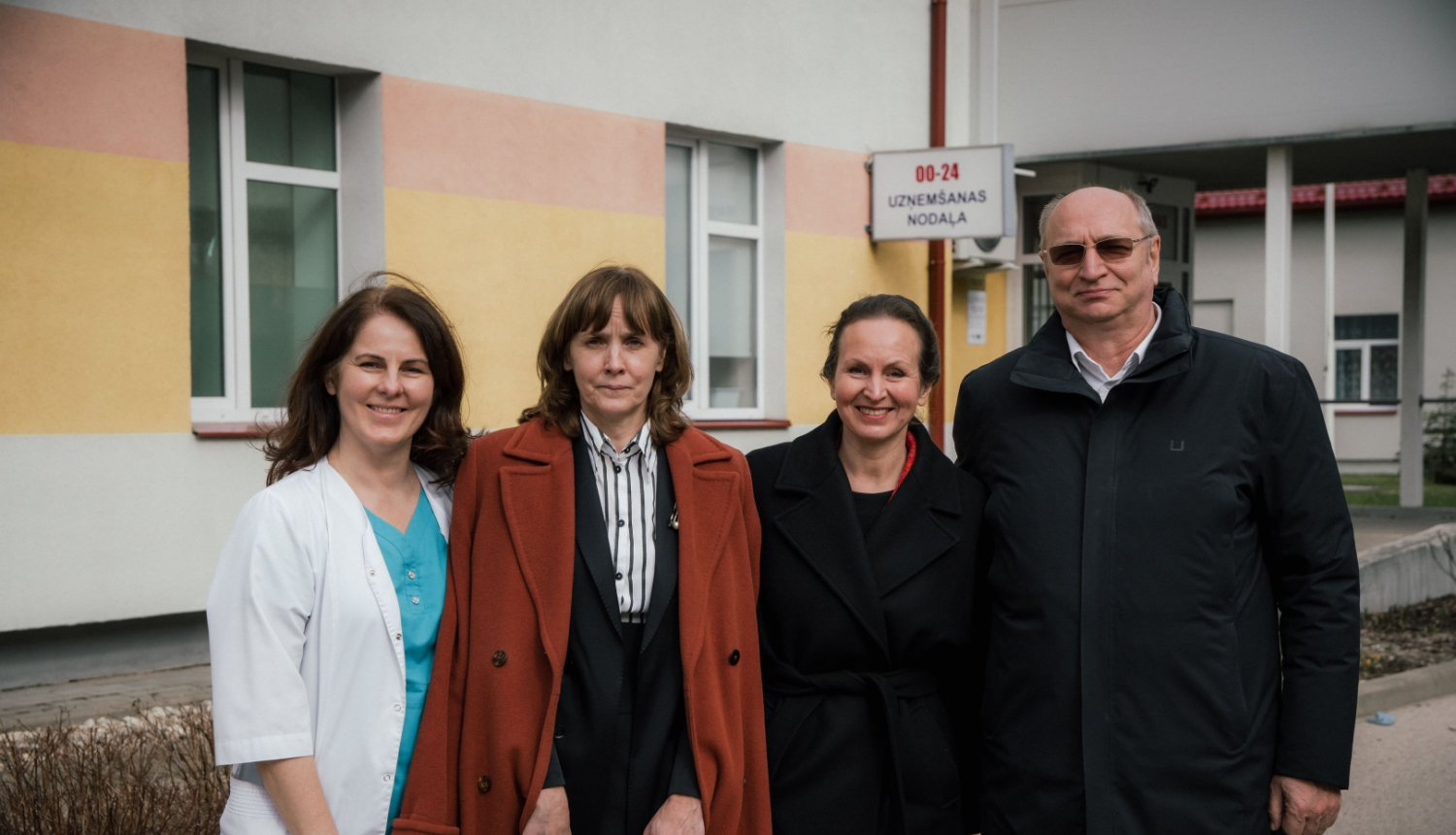 Veselības ministre Līga Menģelsone apmeklē Aizkraukles slimnīcu