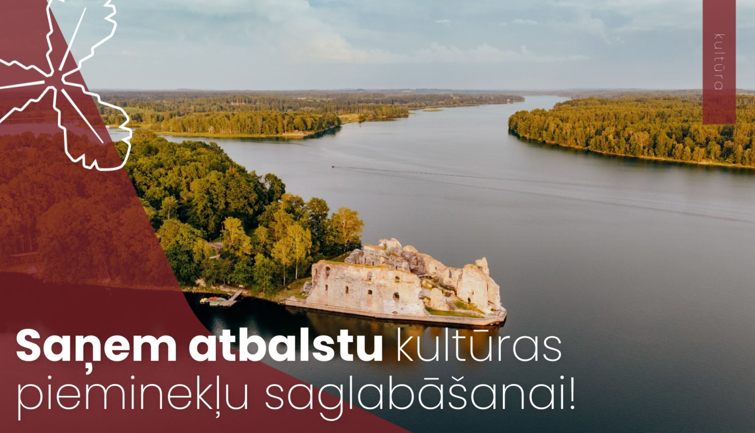 Saņem atbalstu kultūras pieminekļu saglabāšanai!