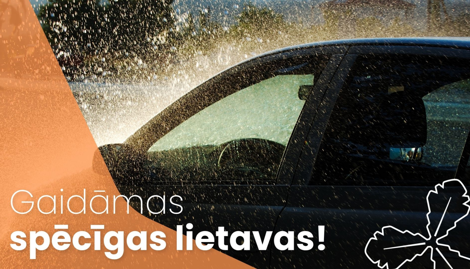 Gaidāmas spēcīgas lietavas