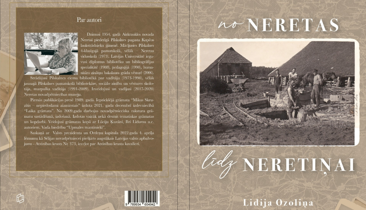 No Neretas līz Neretiņāi grāmatas vāki