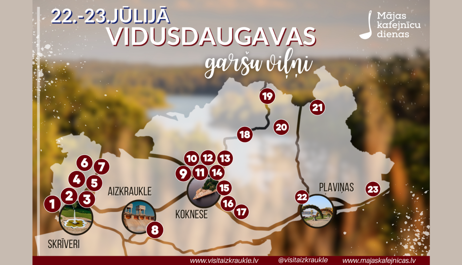 vidudaugavas garšu viļņi