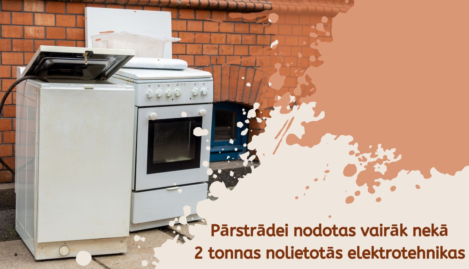 Pārstrādei nodota elektrtehnika