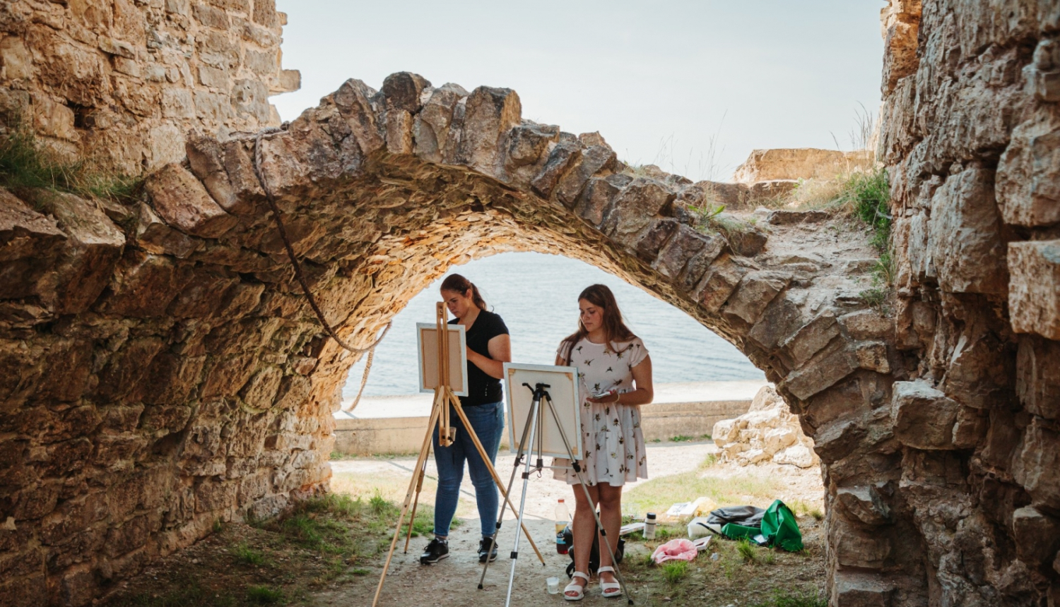 glezno Kokneses pilsdrupās