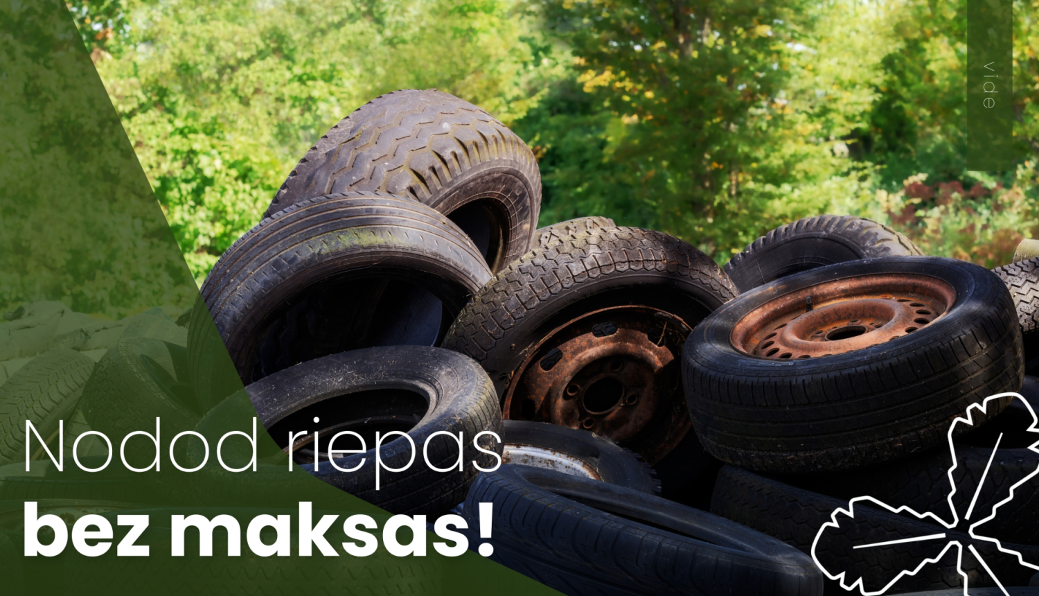 Nodod riepas bez maksas