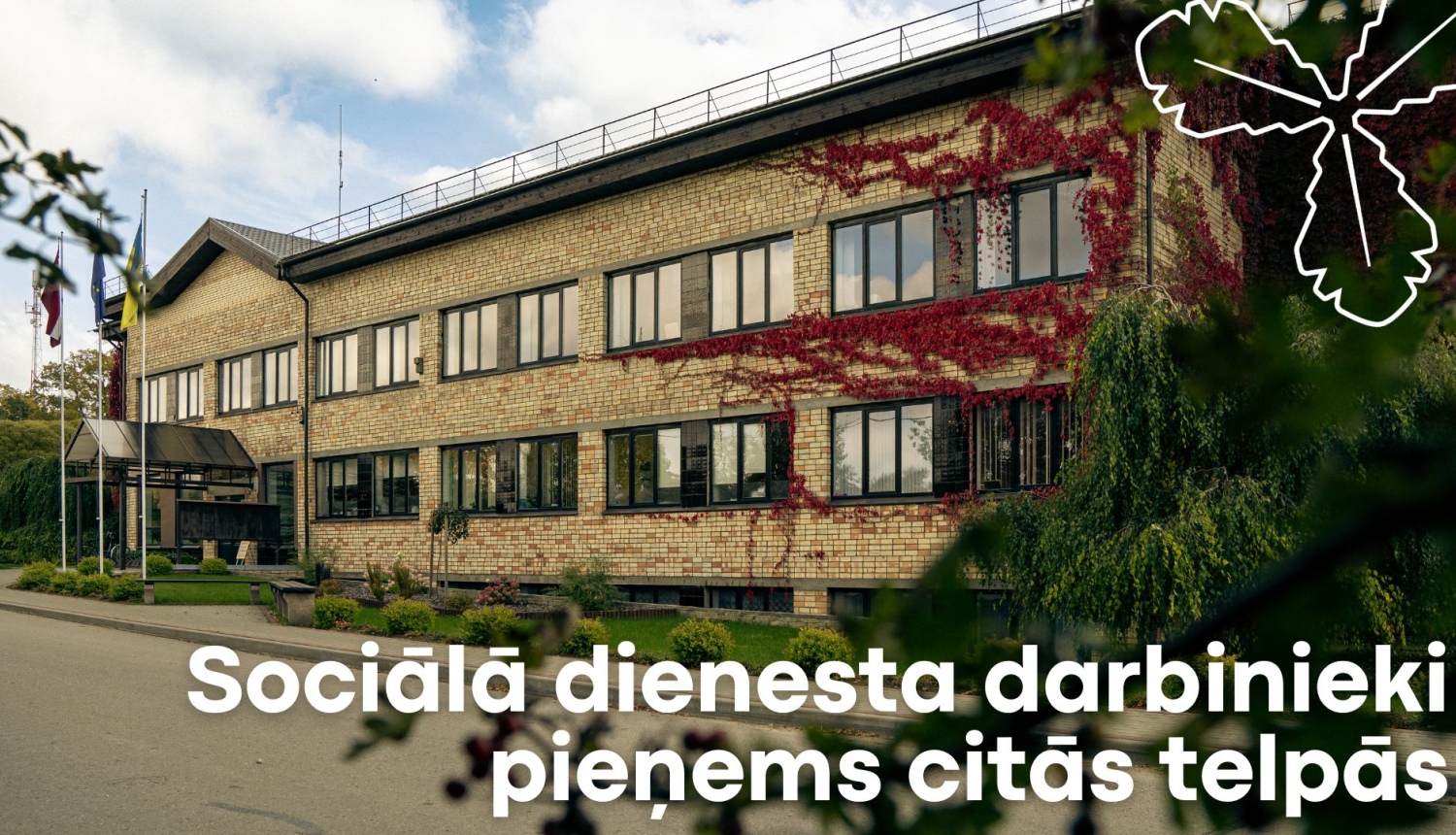 sociālā dienesta darbinieki pieņems citās telpās