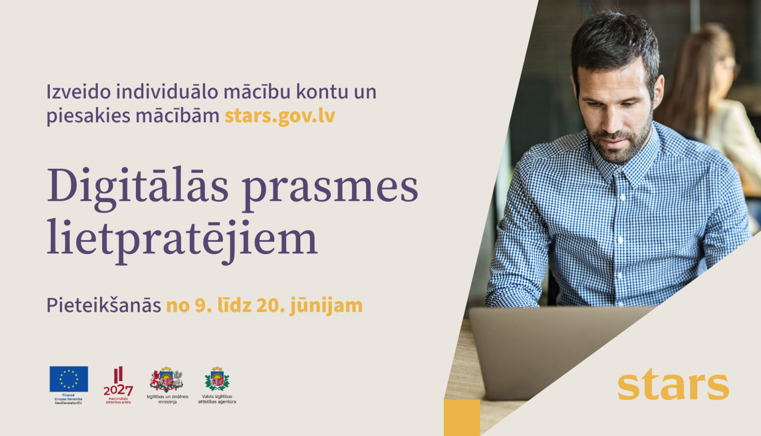 Pieaugušie aicināti pieteikties digitālo prasmju apguvei