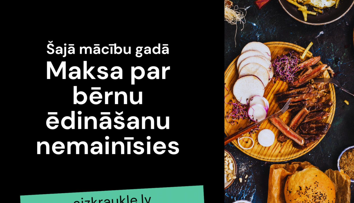 Sācies mācību gada otrais semestris, un atgādinām, ka skolu un pirmsskolas izglītības iestāžu audzēkņiem par ēdināšanu šajā mācību gadā būs jāmaksā tikpat, cik katrā līdzšinējā novadā bija noteikts līdz šim. Paredzēts, ka maksa par bērnu ēdināšanu varētu mainīties nākamajā mācību gadā, taču par to vēl lems Aizkraukles novada dome.