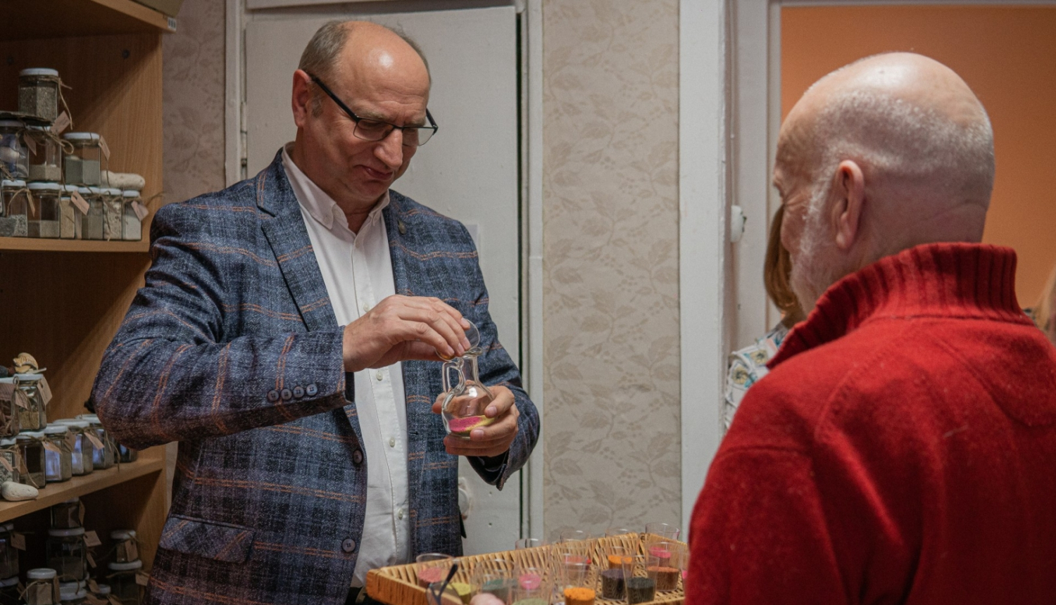 Smilšu kolekcijas atklāšana