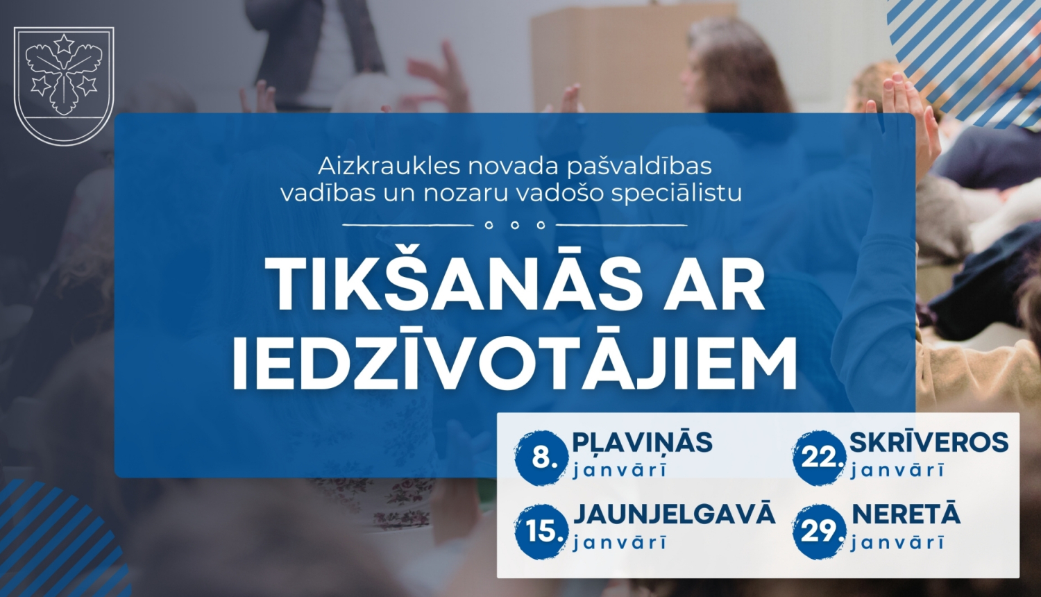 tikšanās ar iedzīvotājiem