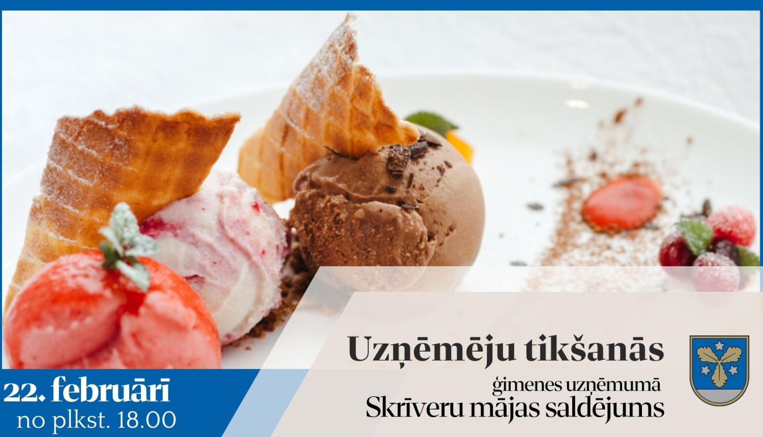 Skrīveru mājas saldējums