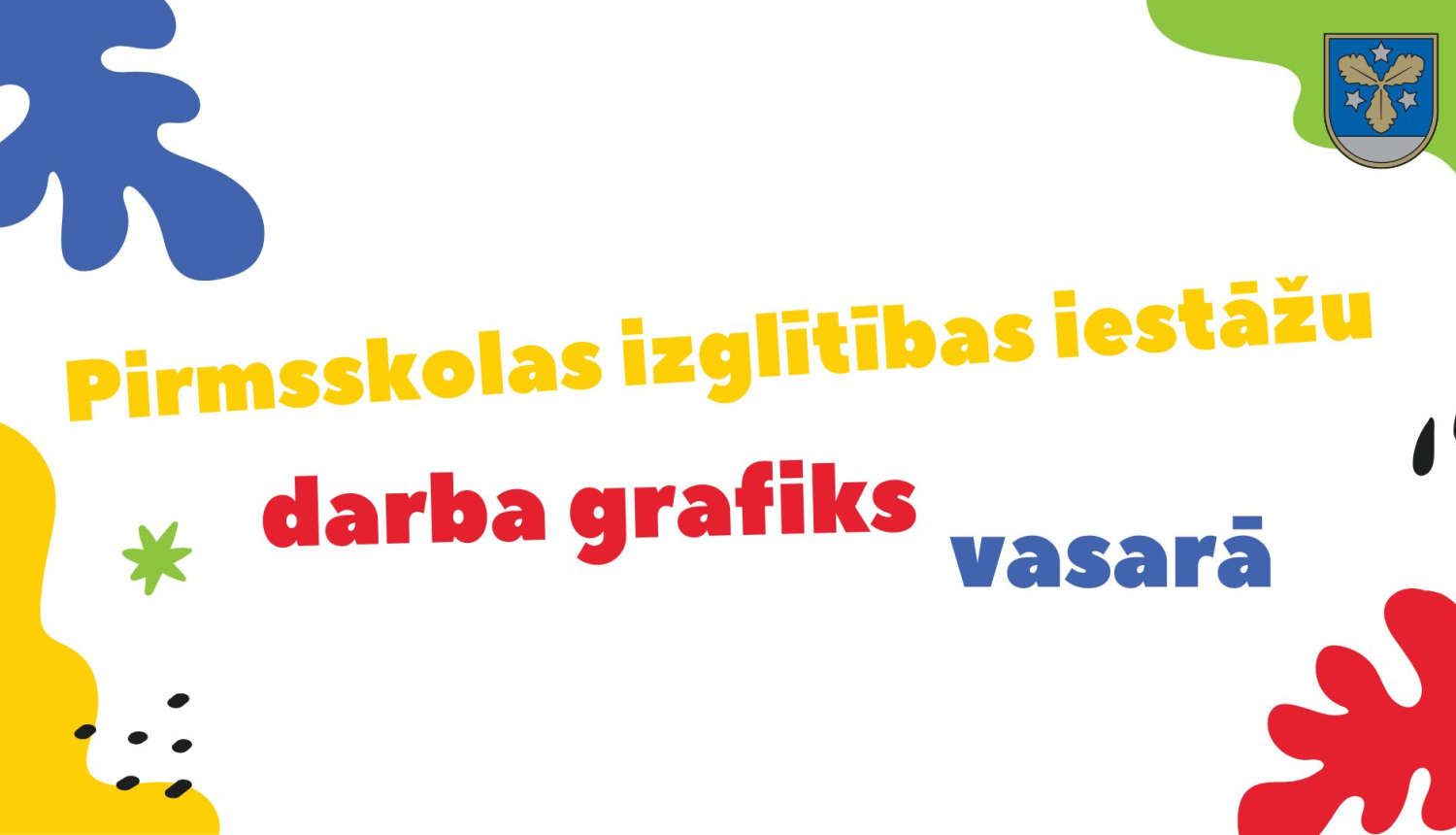 darba grafiks vasarā