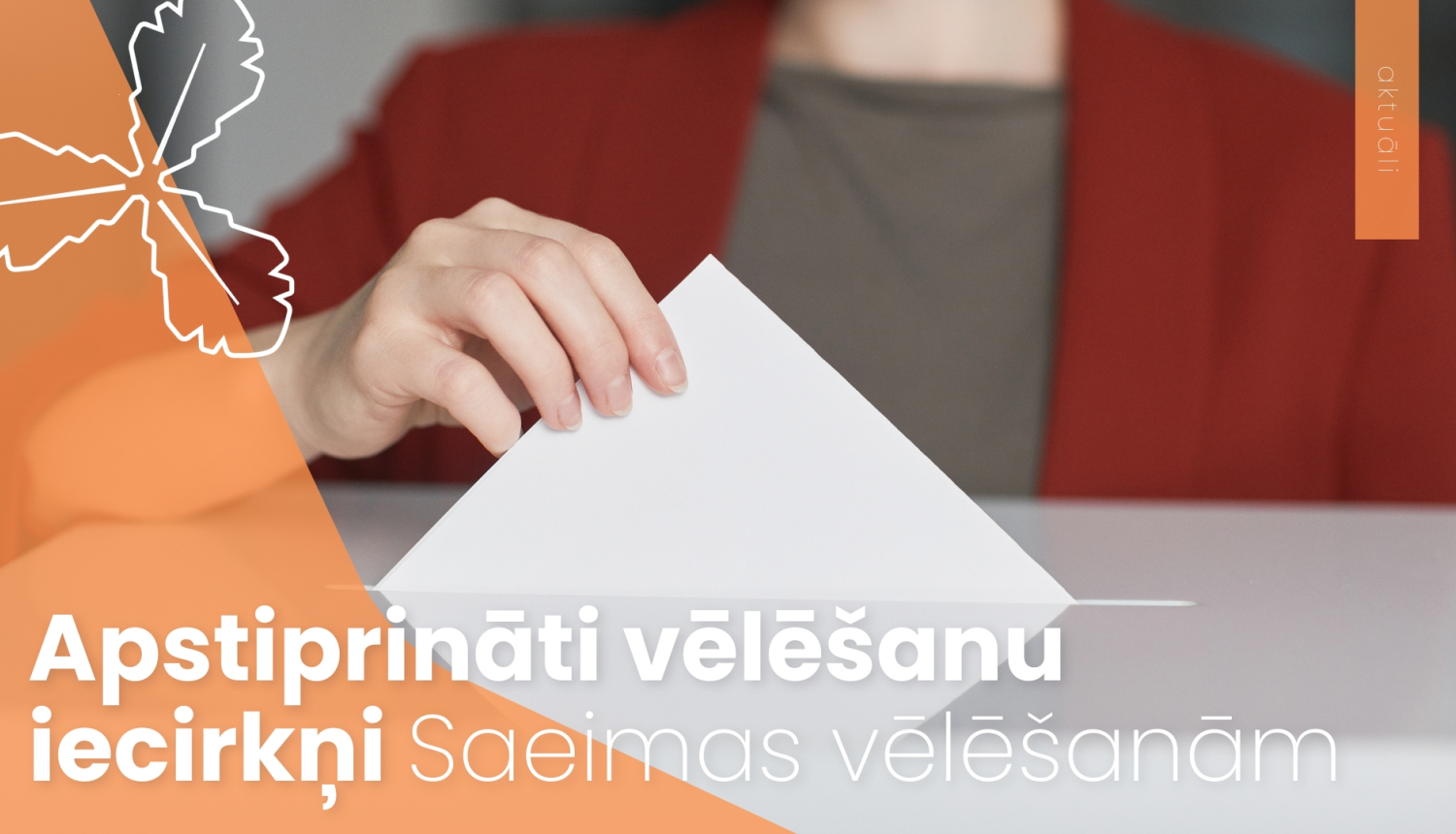 Apstiprināti vēlēšanu iecirkņi  Saeimas vēlēšanām