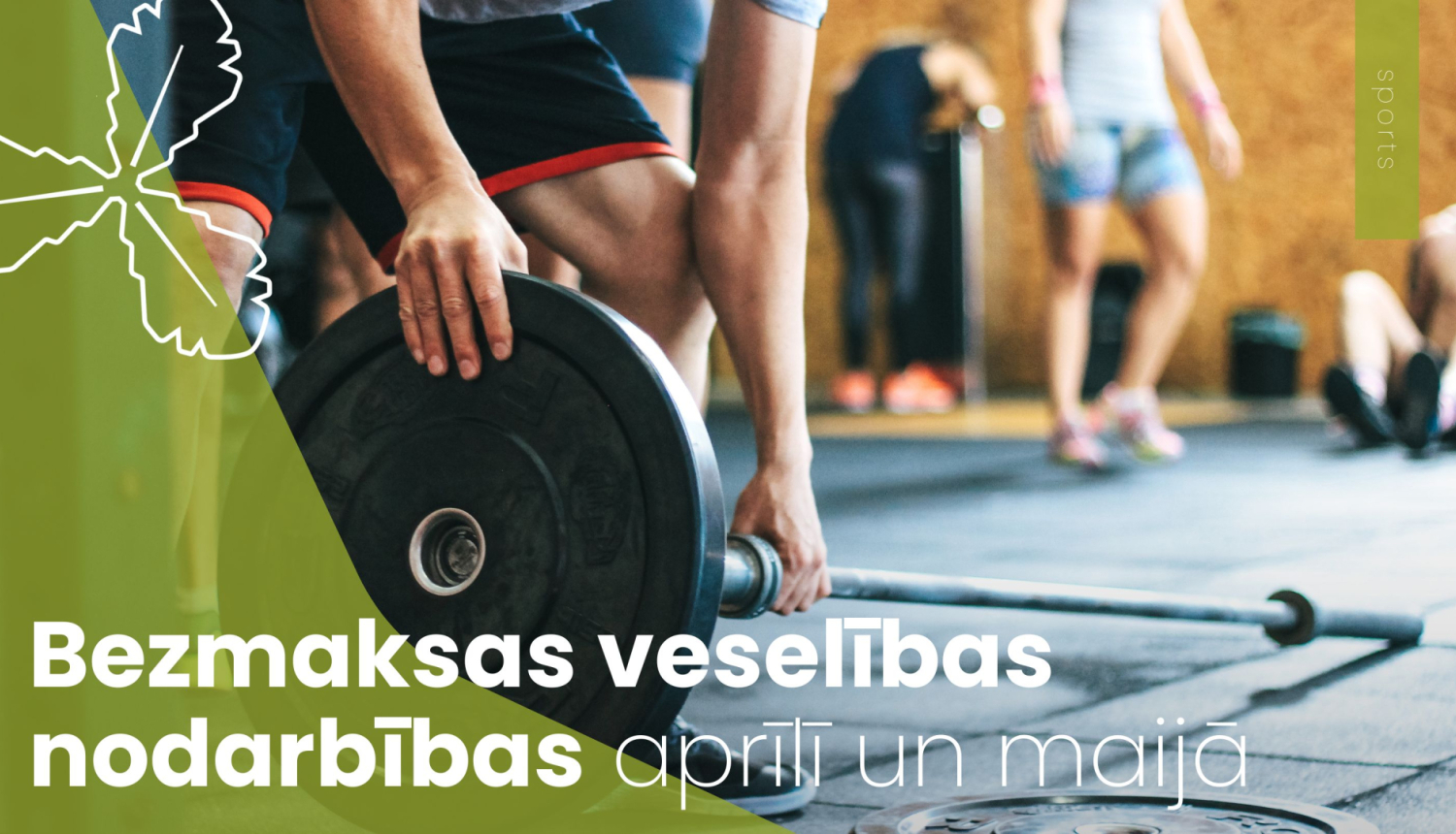 vīrietis liek kopā svarus