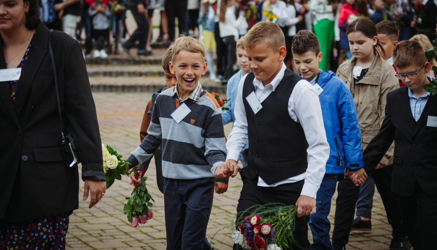 Pirmais septembris Aizkraukles novada vidusskolā