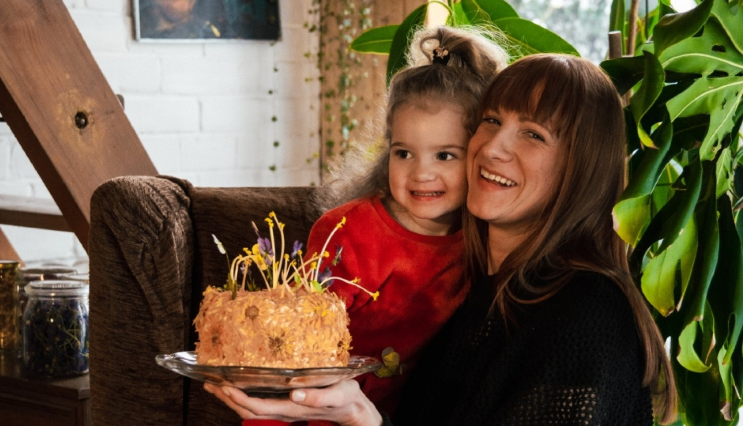 Kristiāna ar meitiņu