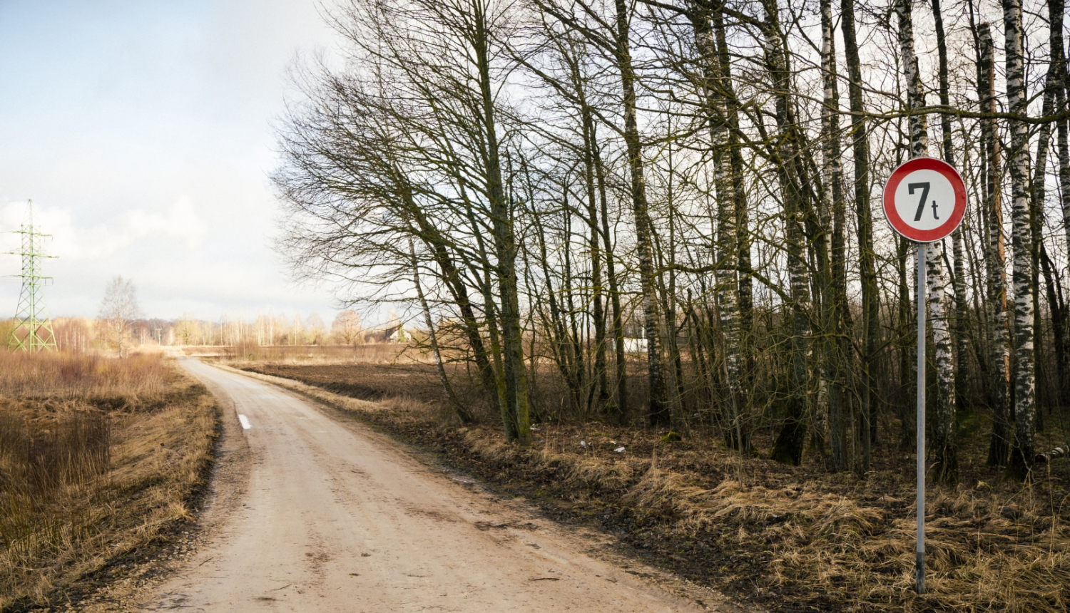 ceļš ar masas ierobežojumu 7 tonnas