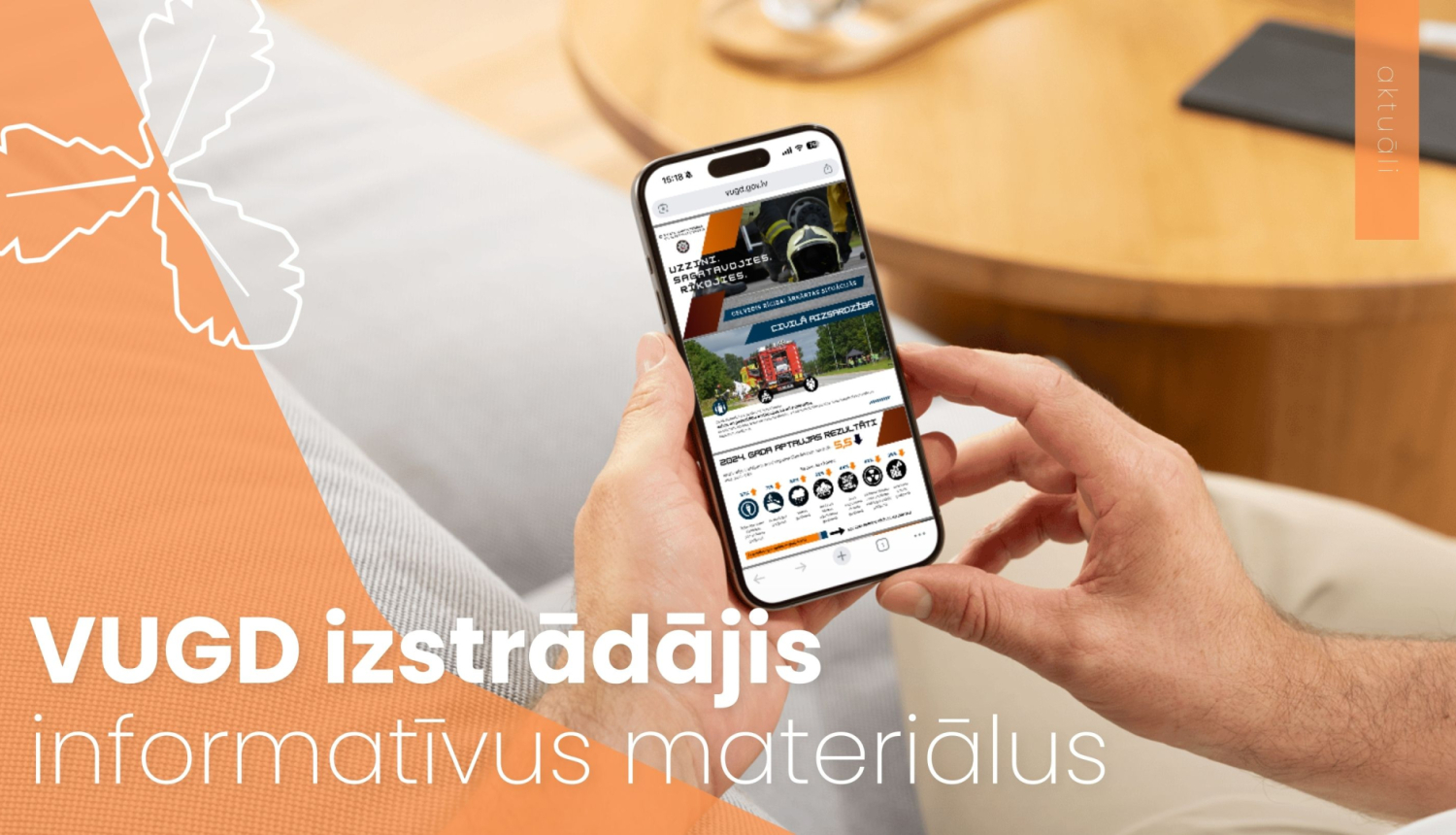 VUGD izstrādājis informatīvus materiālus