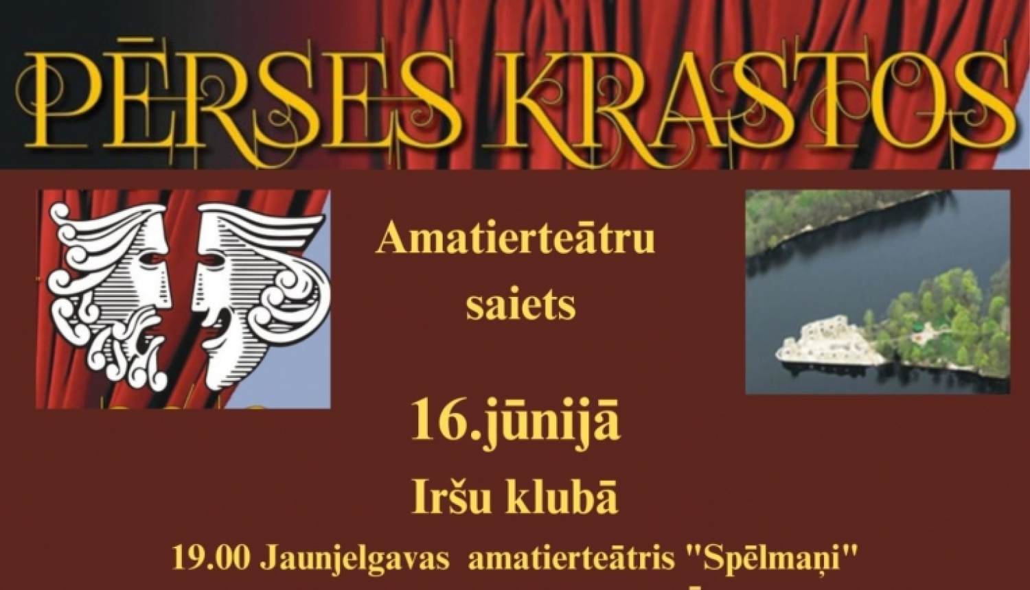 Pērses krastos - amatierteātru festivāls