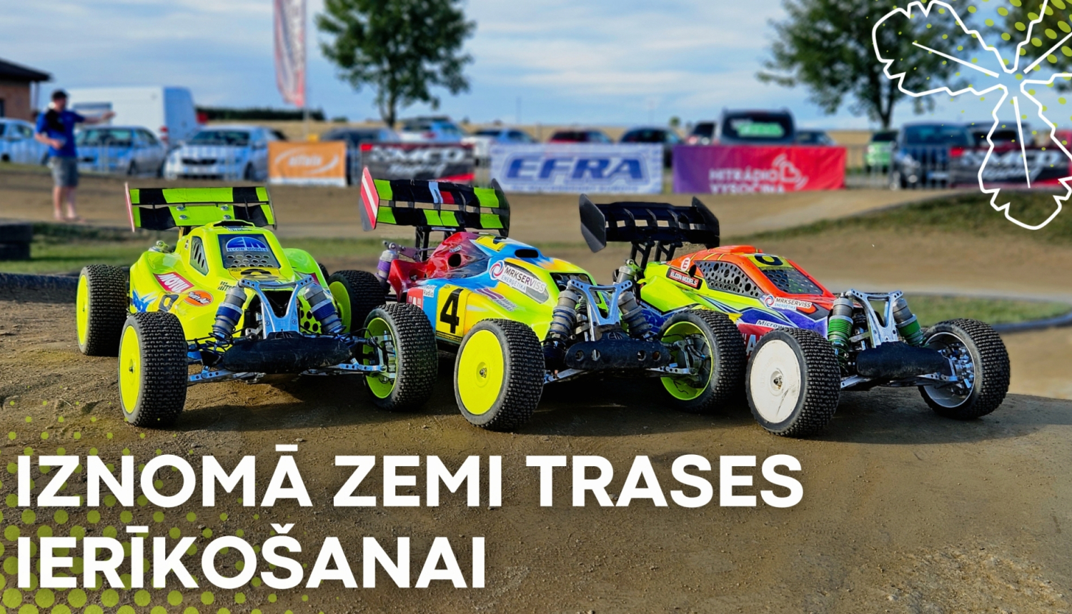 iznomā zemi trases ierīkošanai