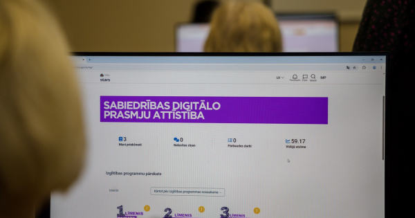 Gandrīz 600 Aizkraukles iedzīvotāju uzlabojuši digitālās prasmes