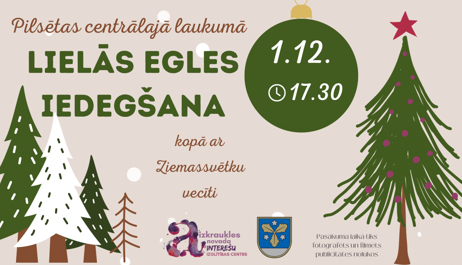 egles iedegšana