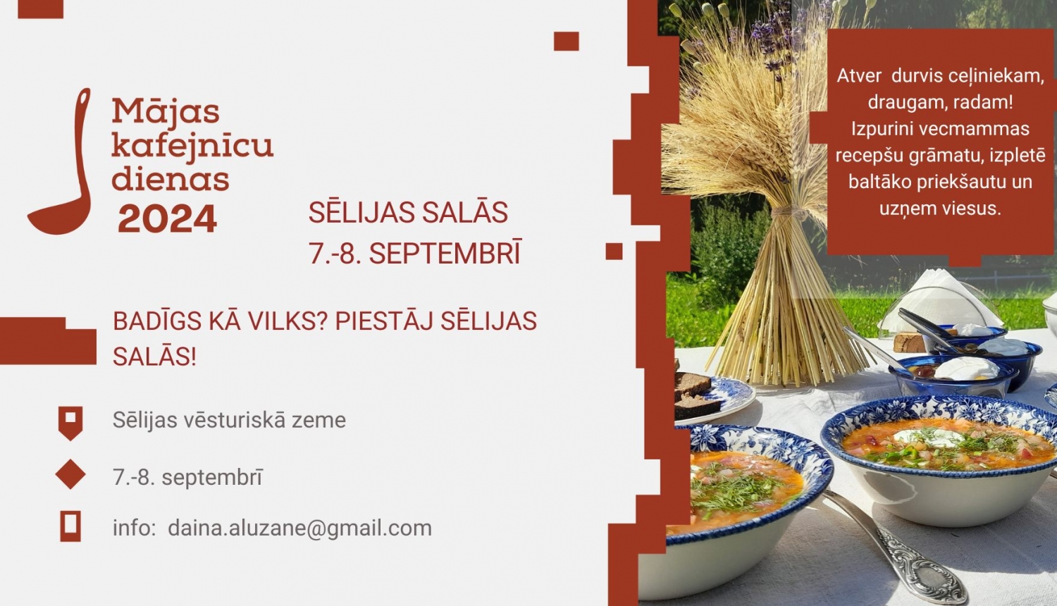 mājas kafejnīcu dienas