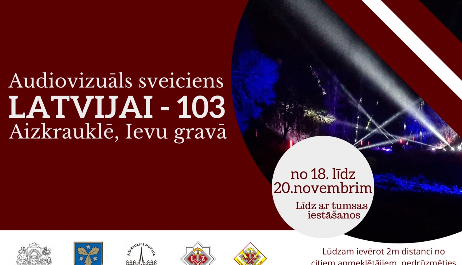 Latvijai 103 vizuālis