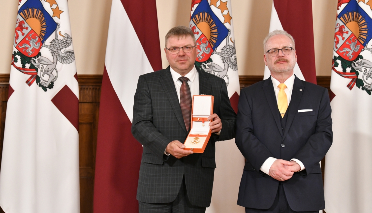 ordeņā saņemšana