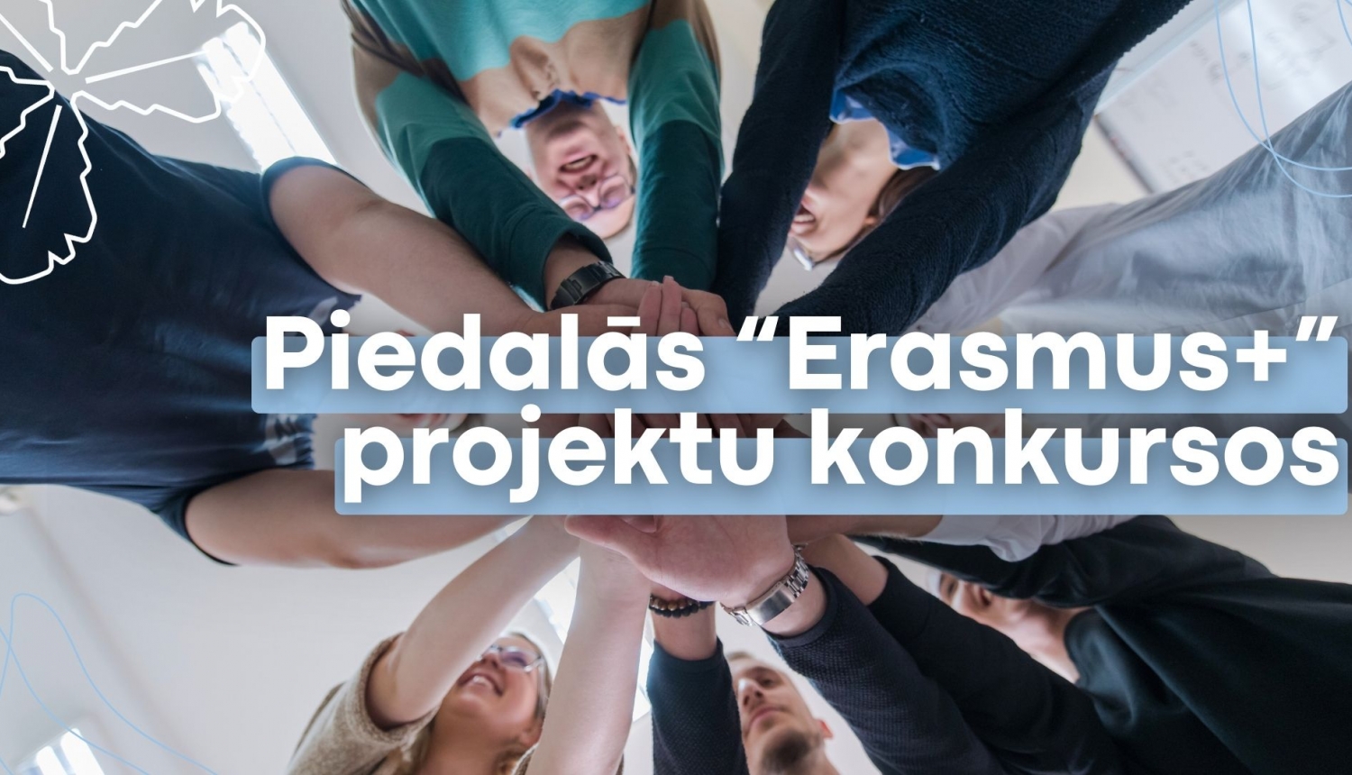 piedalās Erasmus+ projektos