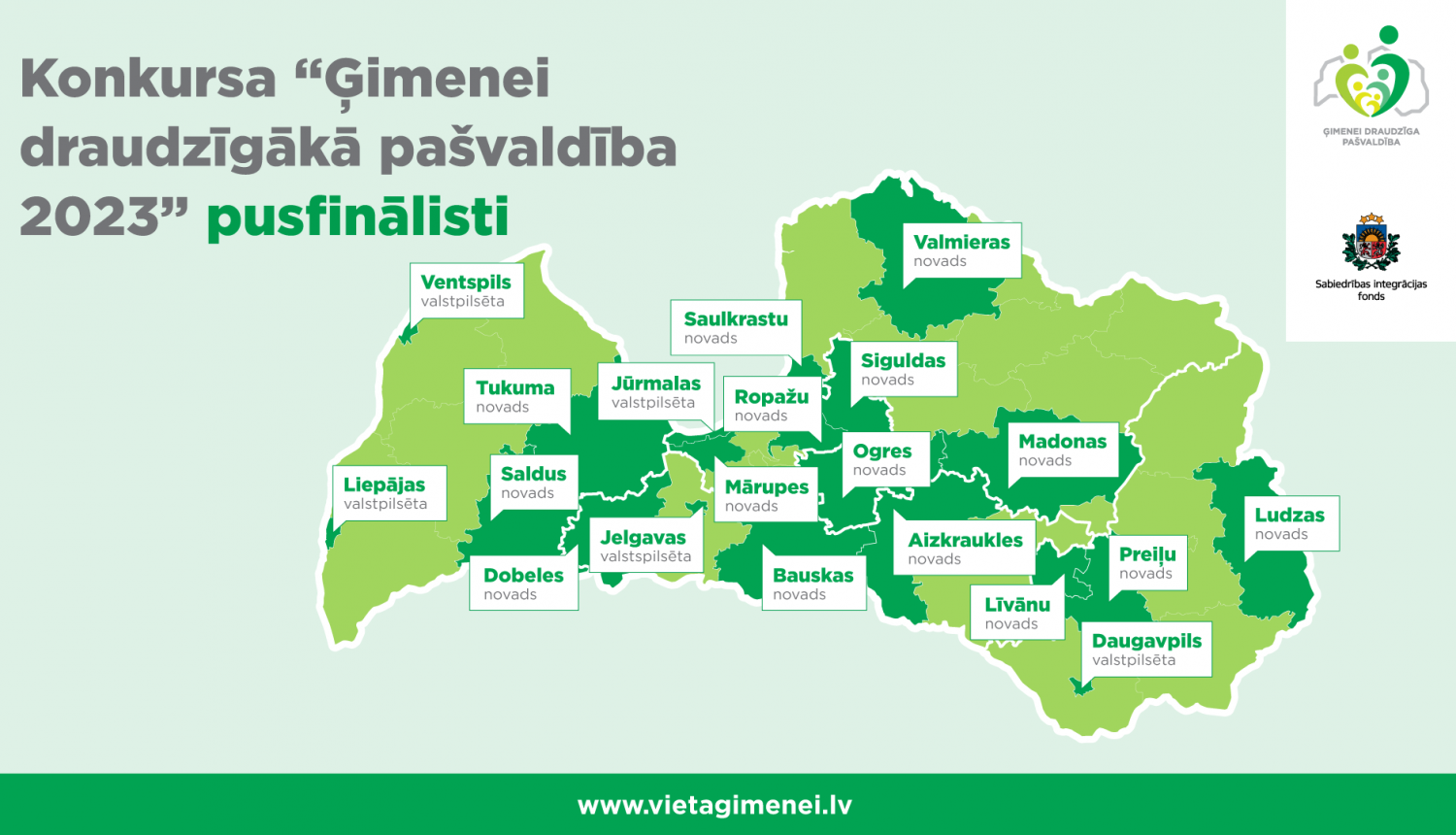 pasvaldību karte