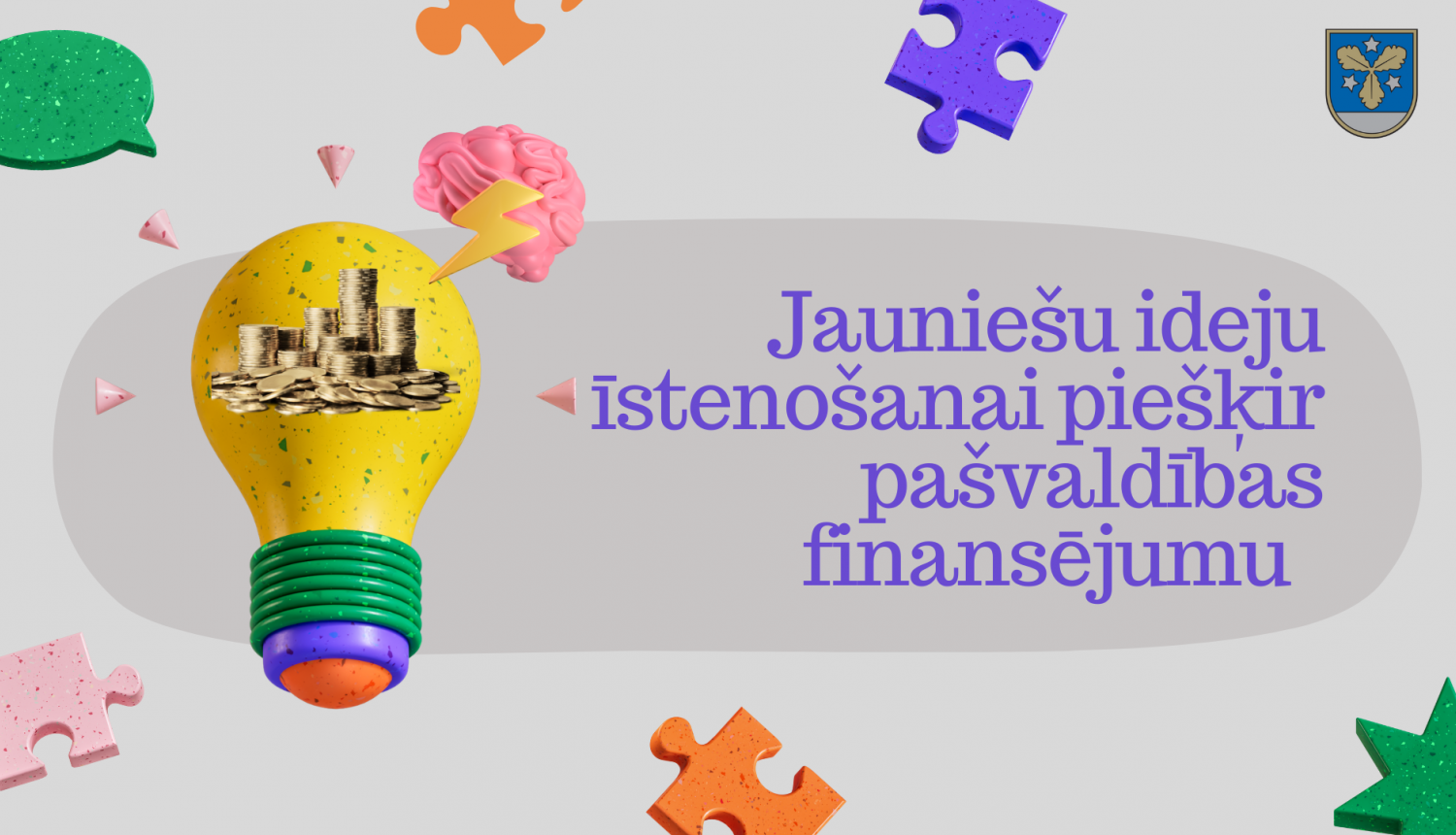 Piešķir finansējumu jauniešu ideju īstenošanai