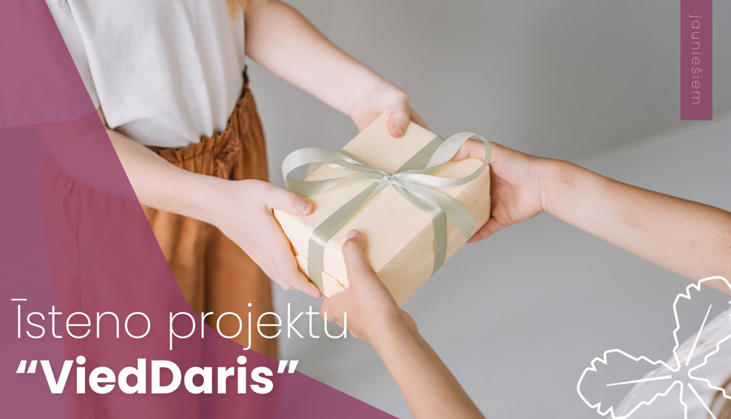 īsteno projektu "ViedDaris"